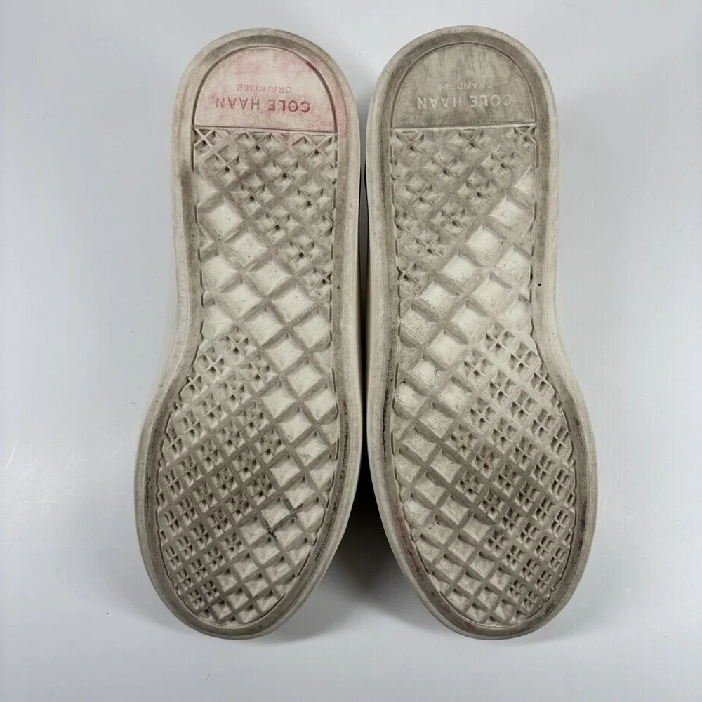 Cole Haan Grand Crosscourt Coaster Women's‎ US 7.5B Ivory/Dove Sneaker W32152